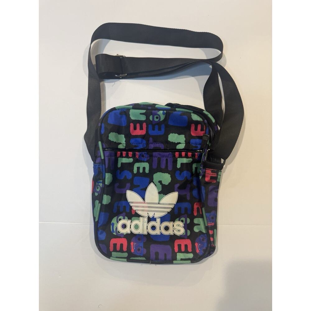 Adidas Originals Crossbody Bag Multicolor Logo Festival Streetwear